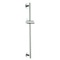 24 Inch Wall-Mounted Chrome Sliding Rail